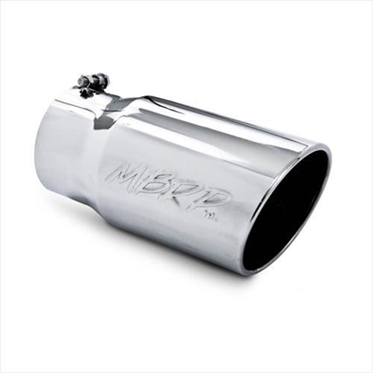 Picture of MBRP T5075 MBRP Angled Rolled End Exhaust Tip (Polished) - T5075