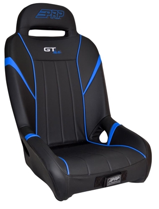 Picture of PRP A58R-V PRP GT/S.E. Suspension Seat, Black and Blue - Rear - A58R-V