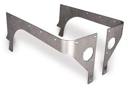 Picture of Poison Spyder Customs 11-04-040-ALUM Poison Spyder Comp Cut Crusher Corners (Bare Aluminum) - 11-04-040-ALUM