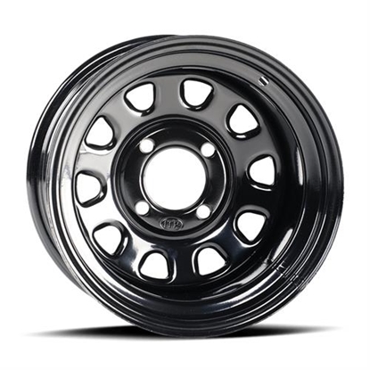 Picture of ITP D12R511 ITP Delta Steel 12x7 Wheel with 4 on 110 Bolt Pattern (Black) - D12R511