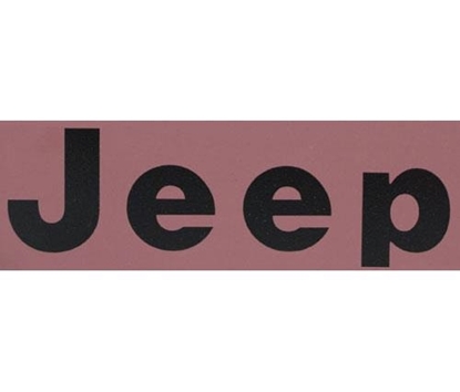 Picture of Jeep 5AS15JX9 Jeep Decal (Black) - 5AS15JX9