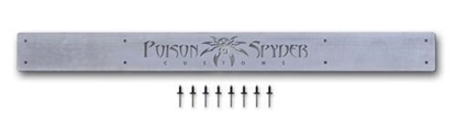 Picture of Poison Spyder Customs 14-04-011 Poison Spyder Tramp Stamp (Black Powder Coat Steel) - 14-04-011