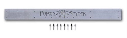 Picture of Poison Spyder Customs 14-04-011-PC Poison Spyder Tramp Stamp (Bare Aluminum) - 14-04-011-PC