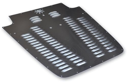 Picture of Poison Spyder Customs 14-53-010 Poison Spyder Hood Louver - 14-53-010