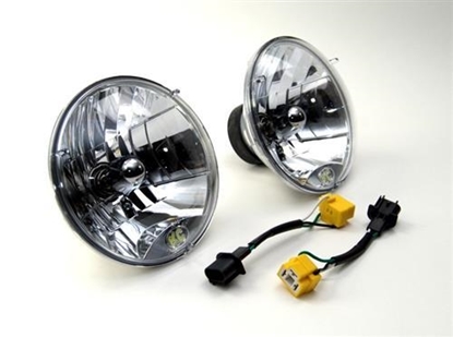 Picture of KC HiLites 42302 KC HiLites JK H4 Headlight Conversion Kit (Clear) - 42302