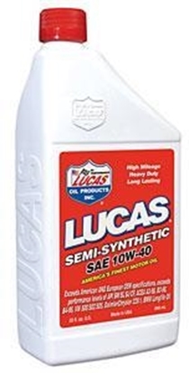 Picture of Lucas Oil 10176 Lucas Oil Semi-Synthetic 10W-40 Motor Oil - 10176