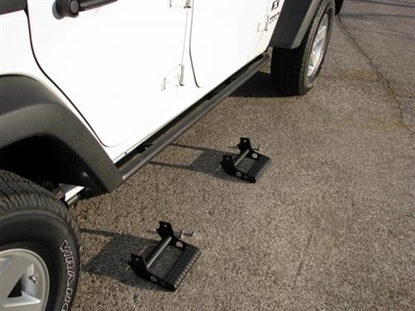 Picture of Nfab J074RKR N-FAB Rock Rail (Black) - J074RKR