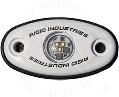 Picture of Rigid Industries 48221 Rigid Industries White A-Series LED Light - High Strength Cool White - Pair - 48221
