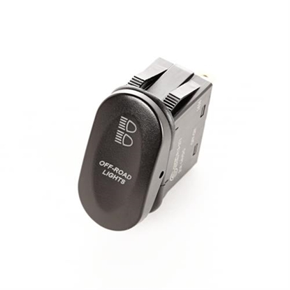 Picture of Rugged Ridge 17235.09 2-Position Rocker Switch with Laser Etch Off-Road Lights 17235.09