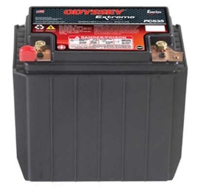 Picture of Odyssey Batteries PC535 Odyssey Batteries Extreme Powersport, Powersport, 200 CCA, Side Post - PC535