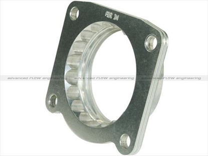 Picture of Afe Power 46-38005 aFe Power Silver Bullet Throttle Body Spacer (Polished) - 46-38005