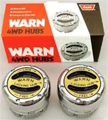 Picture of Warn 20990 Warn Premium Manual Locking Hubs (Chrome ) - 20990