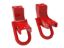 Tundra Front Tow Hooks Red Pair