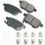 Brake Pad Rear Pontiac Vibe 09-10 Toyota