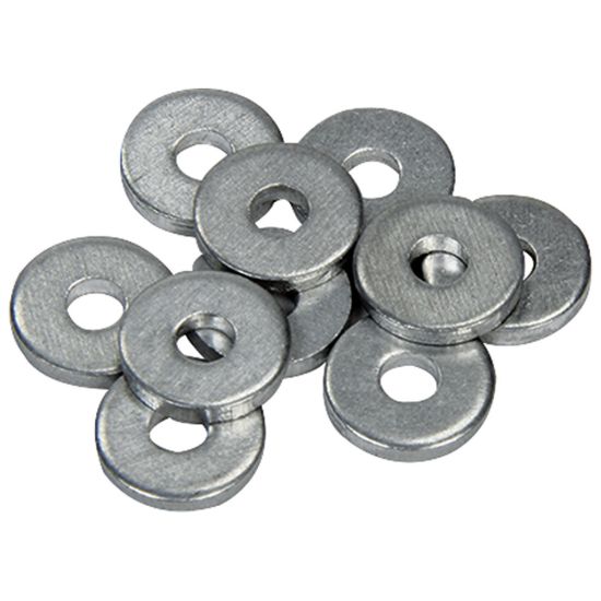 3/16in Back Up Washers 500Pk Aluminum