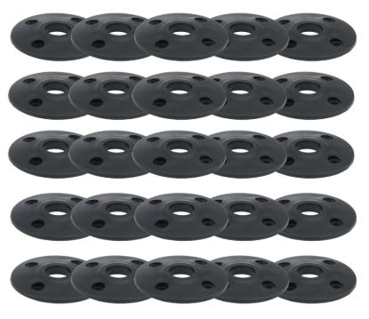 Scuff Plate Plastic Black 25pk