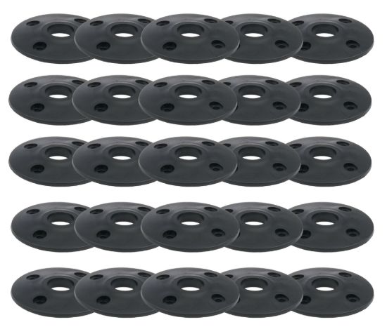 Scuff Plate Plastic Black 25pk