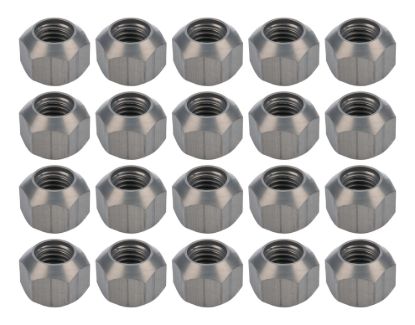 Lug Nuts 5/8-11 Alum HC Dbl Chamfer 20pk