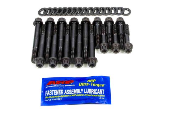 SBC Main Bolt Kit - Fits 4-Bolt- L/J- 12pt.