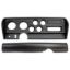 Direct Fit Gauge Panel Pontiac GTO 70-72 Black