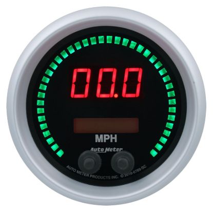 3-3/8 Speedometer 260mph Elite Digital SC Series