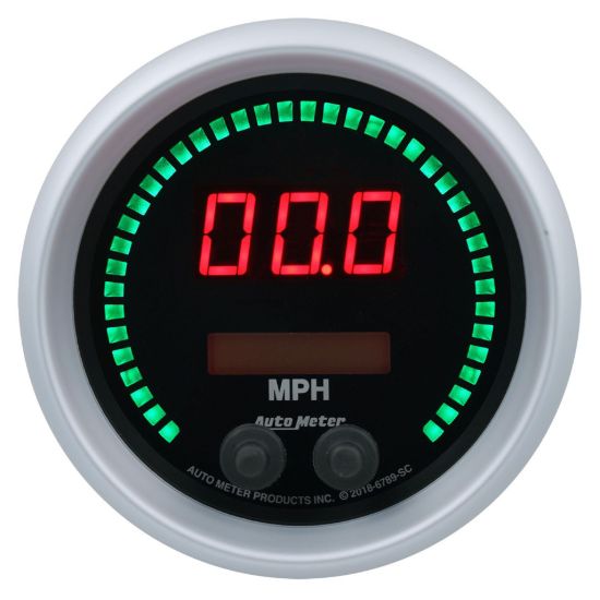 3-3/8 Speedometer 260mph Elite Digital SC Series