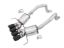 C7 Corvette Exhaust Quad Black Tips