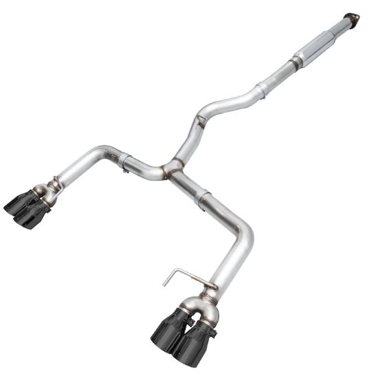 Subaru WRX STI Exhaust Quad Black Tips