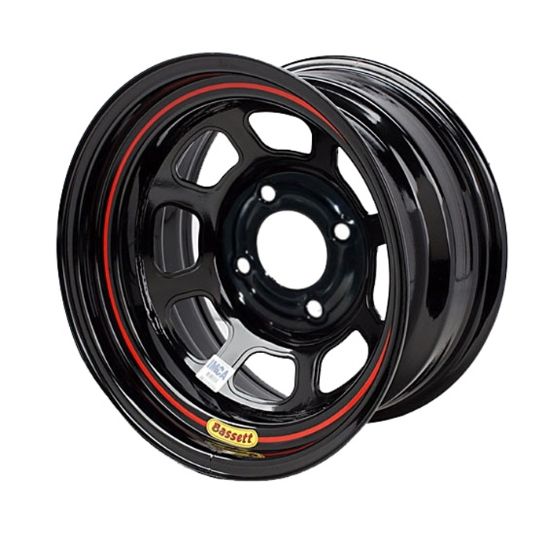 Wheel 15in x 7in 4x100MM Black