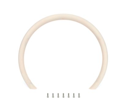 Steering Wheel Half Wrap 14in D-Shape No Leather