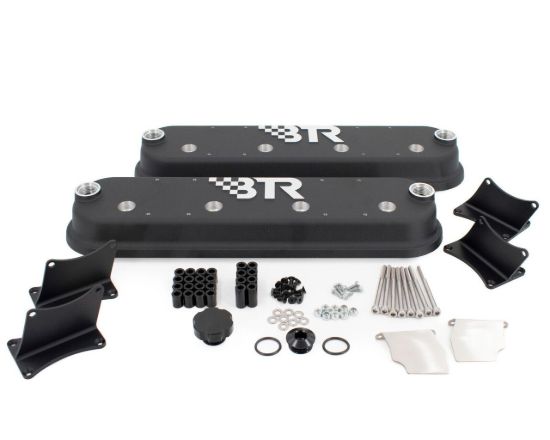 Valve Covers w/Coil Mounts - Black