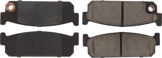 Posi-Quiet Ceramic Brake Pads with Shims and Har
