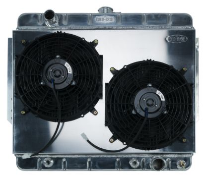 66-68 Impala Radiator Dual 12in Fans