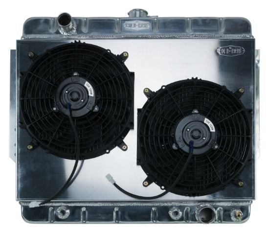 66-68 Impala Radiator Dual 12in Fans