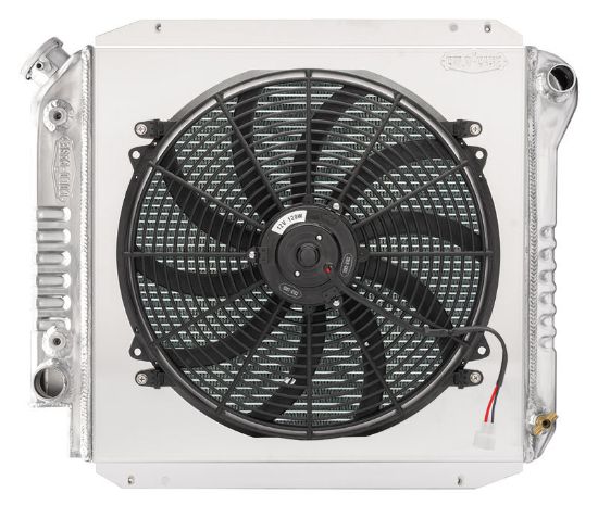 66-77 Bronco V8 Aluminum Radiator module