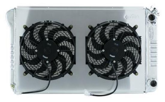 77-87 GM P/U Radiator AT 21in Dual 14in Fans