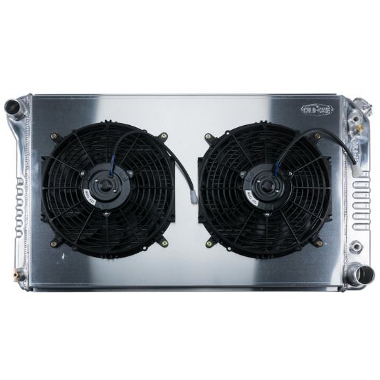 77-87 GM P/U Radiator AT 19in Dual 12in Fans
