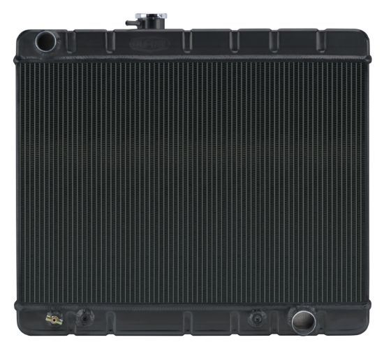 66-67 GTO Radiator w/AC AT Black