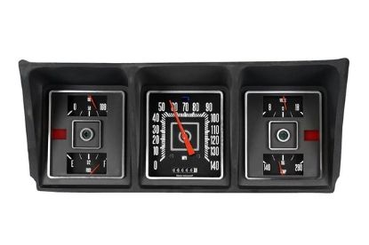 73-79 Ford P/U Gauge Set Black