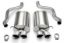 05-08 Corvette 6.0/6.2L Axle Back Exhaust System