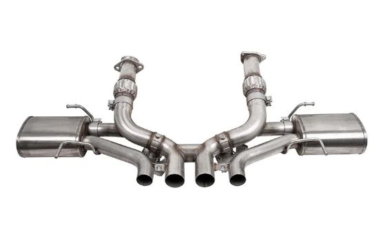 3.0in Dual Rear Exit Catback Exhaust System