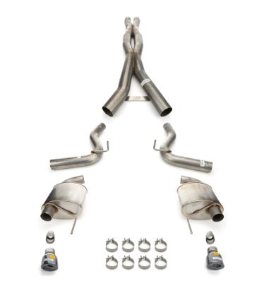 24-  Mustang 5.0L Cat Back Exhaust