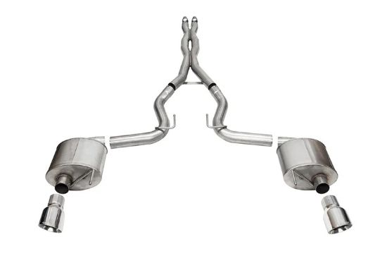 24-   Mustang 5.0L Cat Back Exhaust