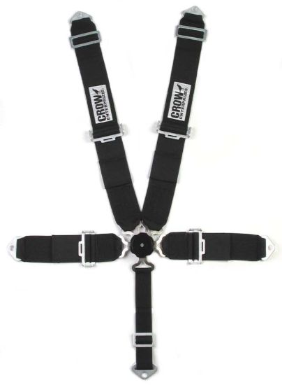 5-Way  Kam Lock  3in 50in Lap Belt Black