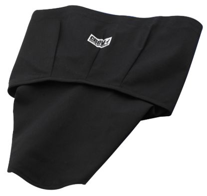 Helmet Skirt Black Velcro Attachment