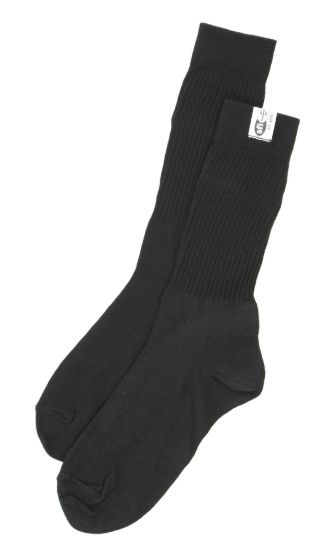 Black FR Blend SFI 3.3 Sock MEDIUMl 8-9