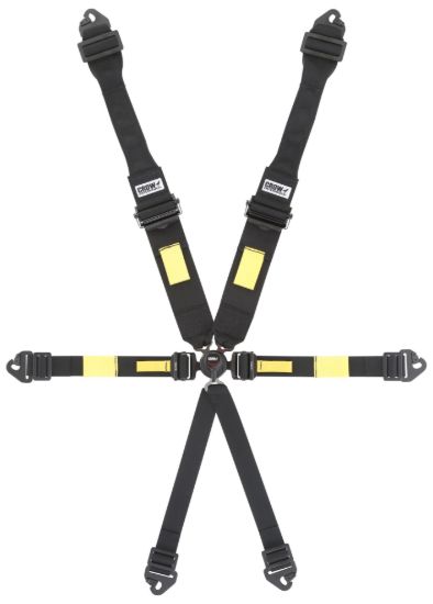 Enduro Harness 6 Point Quick Change Hans Blk