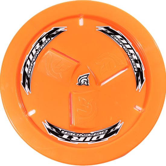 Wheel Cover Neon Orange Vented