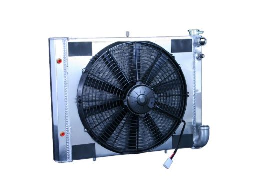 Radiator C2 Corvette LS Swap w/Fans