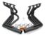 BBC Side Mount Headers - Black - 63-82 Vette